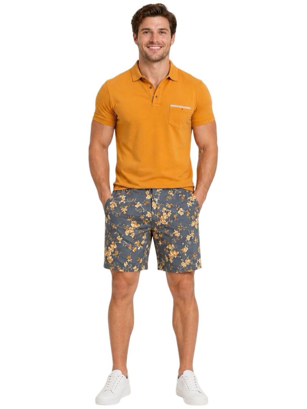 GAP/BR short and polo bundle.